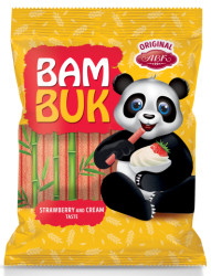 Tyčinky s jahodovou príchuťou Bam-Buk 200g ABK