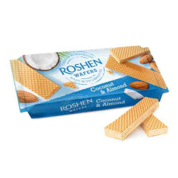 Oplatky s kokosom a mandľami 220 g Roshen