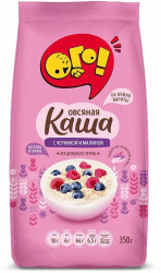 Ovsená kaša s čučoriedkami a malinami 350g OGO!