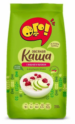 Ovsené kaše s višňou a jablko 350g OGO!