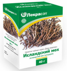 Islandský mach 40 g Lekrasét