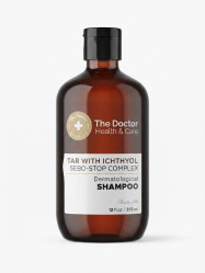 Dermatologický šampón s dechtom, ichtyolom a komplexom „SEBO-STOP“, 355 ml The Doctor