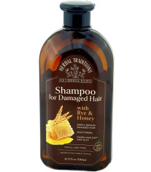 Šampón na vlasy s ražou a medom pre poškodené vlasy 500 ml Herbal Traditions