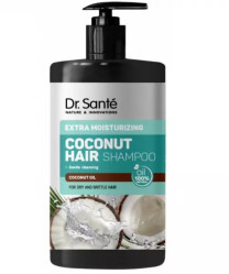 Hydratačný šampón pre lámavé a suché vlasy Kokos 1 l Dr. Santé