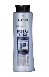 Šampón pre zosvetlené vlasy Proti žltosti Dymové striebro 500 ml Elitan