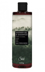 Sprchový gél–šampón Men X-Cool 400 ml Shik