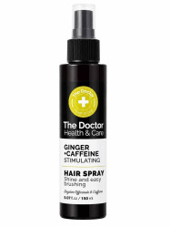 Stimulačný sprej na vlasy so zázvorom a kofeínom, 150 ml The Doctor