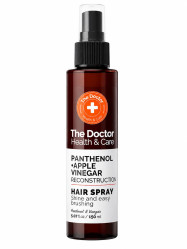 Sprej na vlasy s panthenolom a jablčným octom, 150 ml The Doctor
