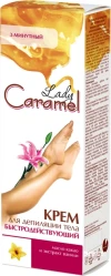 Trojmintový telový depilačný krém 100ml Lady Caramel