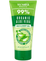Hydratačný gél na telo a tvár Aloe 200ml VictoriaBeauty