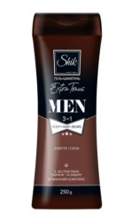 Sprchový gél a šampón Men 3v1 Extra Tonus 250 ml Shik