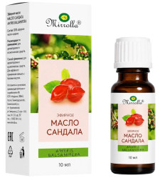 Éterický olej santalové drevo 10ml Mirolla