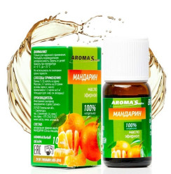 Esenciálny olej Mandarínka 10ml Aroma Saules