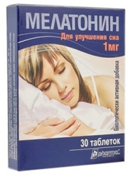 Melatonín na zlepšenie spánku 30 tabliet 3g