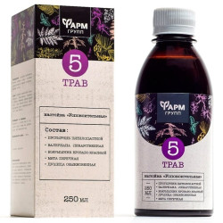 Bylinná tinktura 5 250ml Farm Grupp