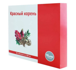 Červený koreň 50tbl 25g PharmGroup