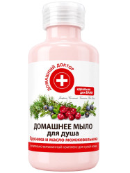 Sprchové mydlo Brusnica a borievkový olej 500ml D.D.
