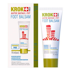 Antiperspiračný balzam na nohy 75ml Krok Med