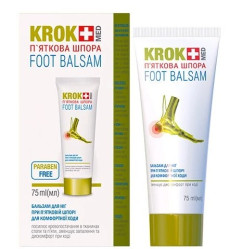 Balzam na nohy na pätové ostrohy 75 ml KrokMed