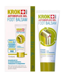 Balzam na nohy s chondroitínom a glukozamínom 75ml Krok Med 