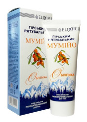 Liečivý telový krém-balzam „Horský záchranár“ s rakytníkom a mumiom 75ml Elixir