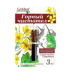 Horský lastovičník 3ml Golden Pharm