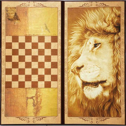 Stolová hra Nardy Lev 600x300mm