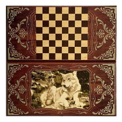 Stolová hra Nardy 400*200mm Volk drevené balenie