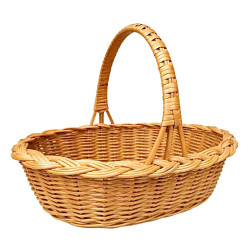 Velikonoční košík Kosička přírodní S