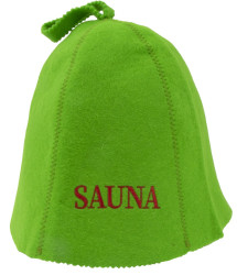 Čiapka na banju (saunu) zelená