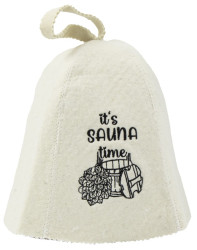 Čiapka na banju (saunu) it's sauna time