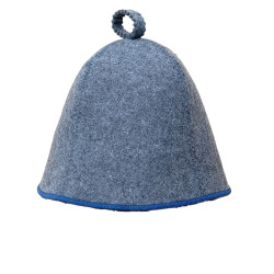 Čiapka na banju (saunu) Komfort sivo-modrá 100%