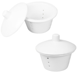 Sitko s víkom porcelán 8cm