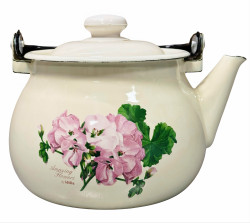 Smaltovaná konvice 2,5L Amazing Flowers