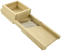 Krájač kapusty drevený 3 nože 19,5x57 cm