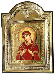 Ikona plastová 10x12cm Semistrelnaja