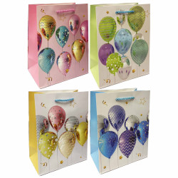 Darčeková taška 23x18cm Lietajúce gule