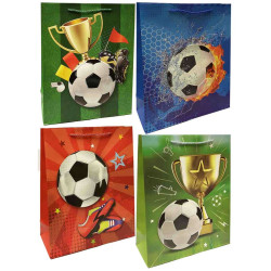 Darčeková taška 26x32cm Futbalista