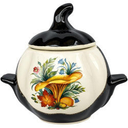 Keramická nádoba Huby Lišky 0,75 L