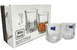 Sada sklenic na whisky 6ks 310ml