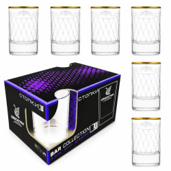 Sada pohárikov „Vintaž“ 6×50ml Dekostek