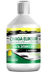 Čaga elixír s citrónom 500 ml VITATEKA