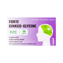 Ginkgo-Glycin Forte 30 kapsúl Herbin