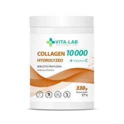 Hydrolyzovaný kolagén 10000 mg s vitamínom C 330g VITA-LAB