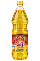 Nerafinovaný aromatický slnečnicový olej 0,88L Korolivskyj smak