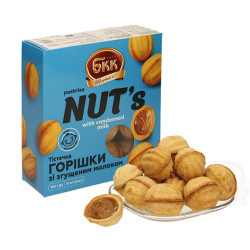 Zákusok Oriešky s vareným kondenzovaným mliekom 265g BKK