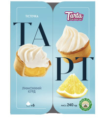 Zákusky Tart Citrónový Kurd 240g TARTA