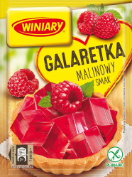 Želé s príchuťou maliny 75 g Galaretka Winiary