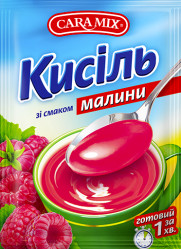 Kisel s malinovou príchuťou 90g Caramix