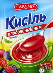 Kisel s příchutí ovoce a lesních plodů 90g Caramix
